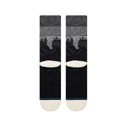 STANCE HOGWARTS CASTLE CREW SOCK Black