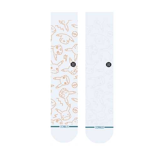 STANCE UV POKEBALL CREW SOCK White