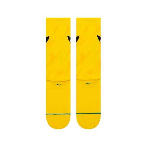 STANCE PIKACHU BOLT CREW SOCK Yellow