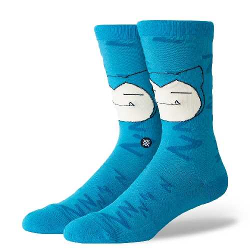 STANCE SNORLAX SLEEPY CREW SOCK Teal