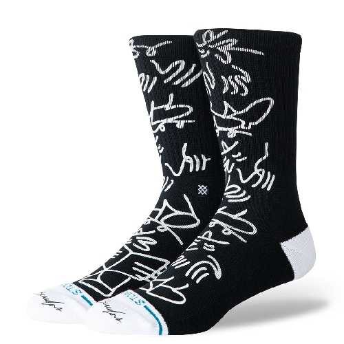 STANCE LUCAS CREW SOCK Black
