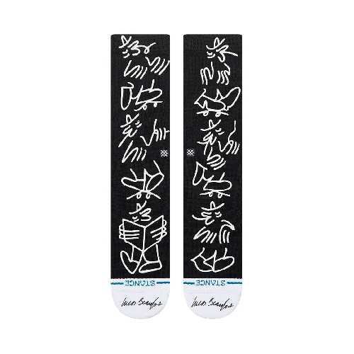 STANCE LUCAS CREW SOCK Black STANCE LUCAS CREW SOCK Black
