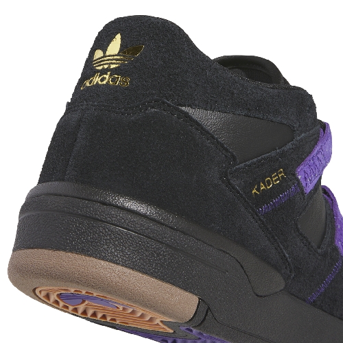 ADIDAS KADER Black Purple Gold ADIDAS KADER Black Purple Gold