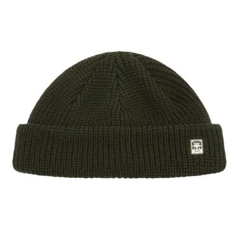 OBEY MICRO BEANIE Kombu green