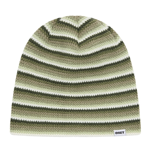 OBEY BROADCAST BEANIE Kombu green multi