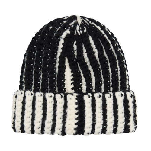 OBEY SCOUT CHUNKY BEANIE Black multi