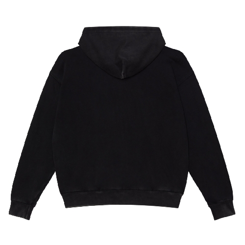 OBEY MOODY ZIP HOOD Dusty black limo