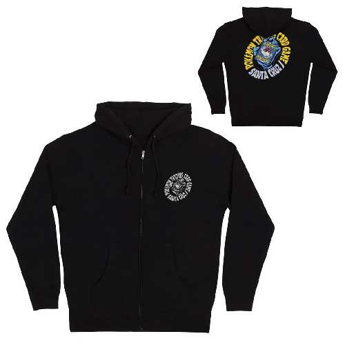 SANTA CRUZ POKEMON TCG HAND ZIP HOOD Black