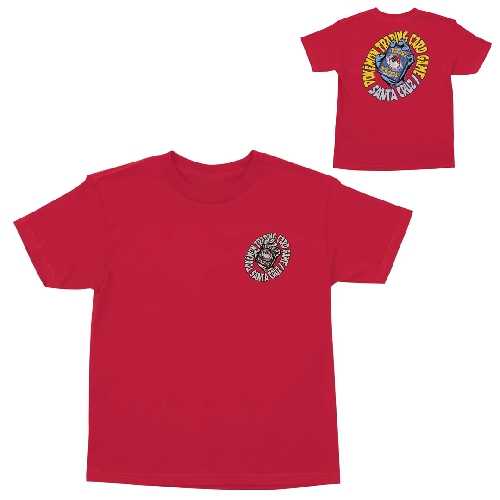 SANTA CRUZ YOUTH POKEMON TCG HAND SS TEE Red