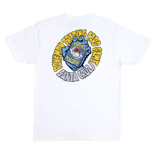 SANTA CRUZ POKEMON TCG HAND SS TEE White