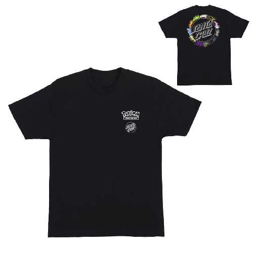 SANTA CRUZ POKEMON TCG POWER DOT SS TEE Black