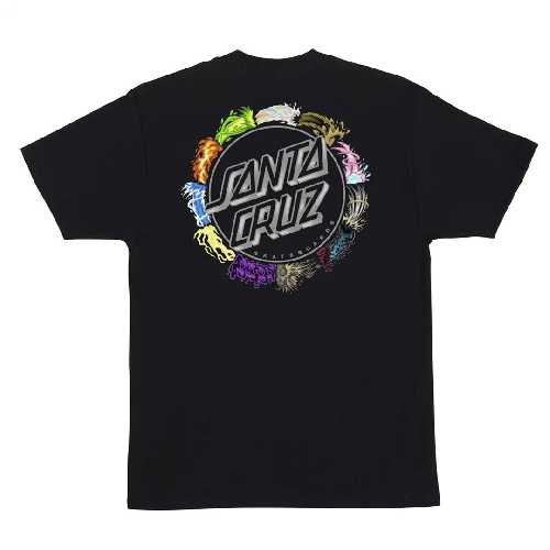 SANTA CRUZ POKEMON TCG POWER DOT SS TEE Black