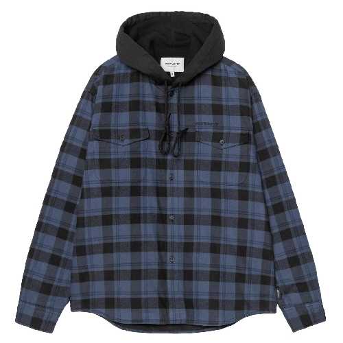 CARHARTT WIP COBRIN SHIRT JAC Cobrin Check Blue