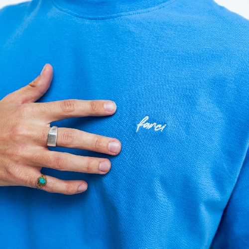 FARCI PIPE TEE blue