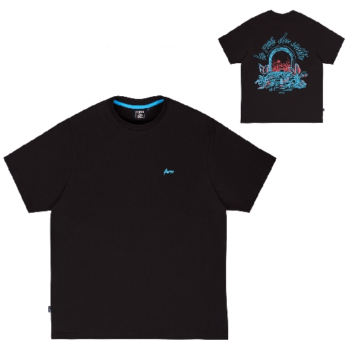 FARCI ROSE TEE black