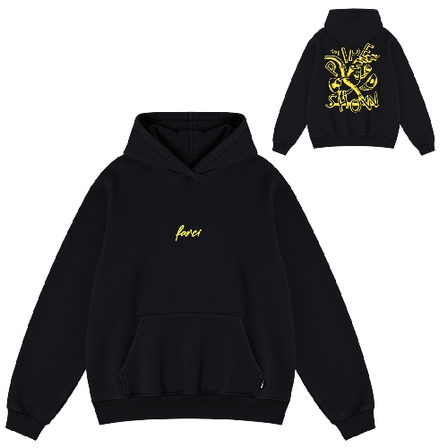 FARCI PIPE 2 HOODIE black