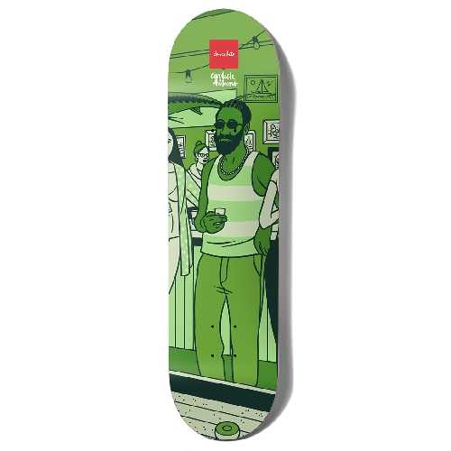 CHOCOLATE AIKENS DECK BAR SERIES III 8.5 X 31.95
