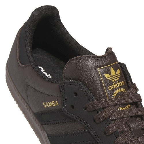 ADIDAS SAMBA ADV Dark Brown Core Black