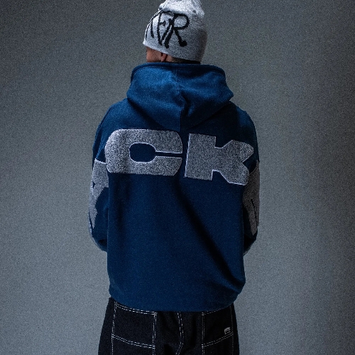 JACKER YETORIUS HOOD Navy