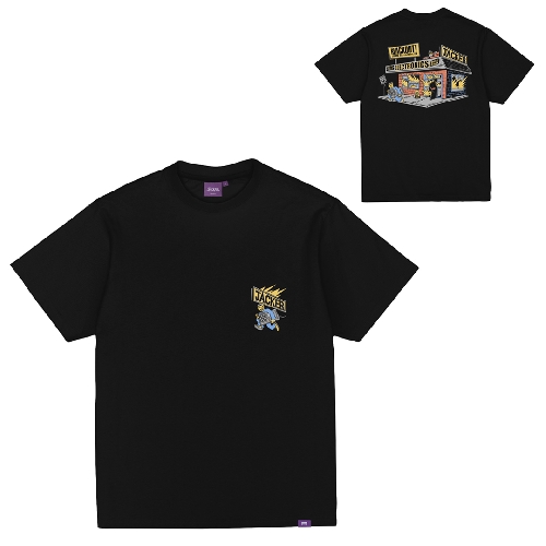 JACKER BLACKOUT TEE Black