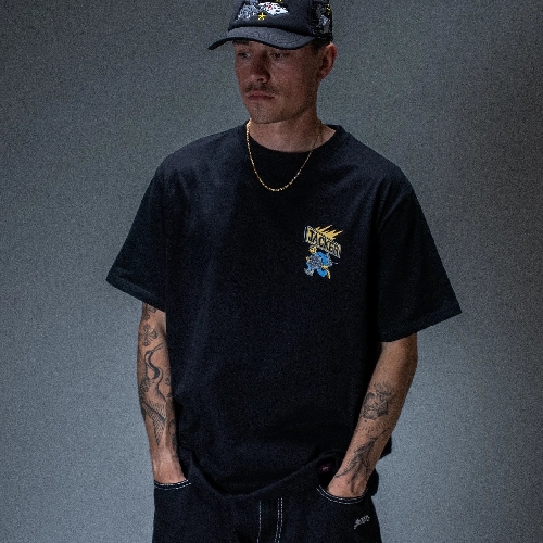 JACKER BLACKOUT TEE Black
