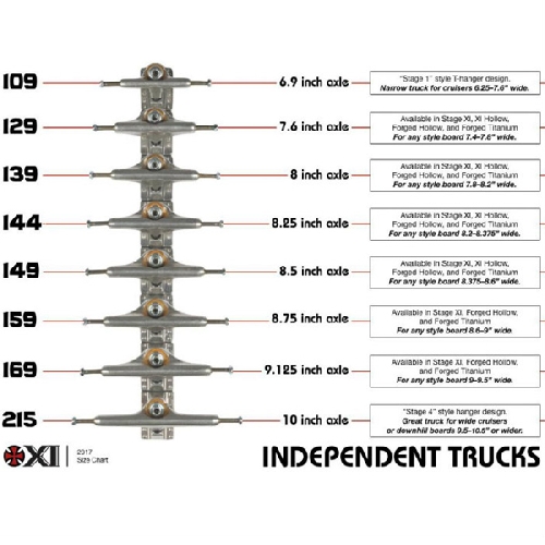 INDEPENDENT STAGE 11 129 HIGH polished standard