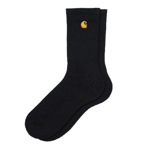 CARHARTT WIP CHASE SOCKS Black/Gold