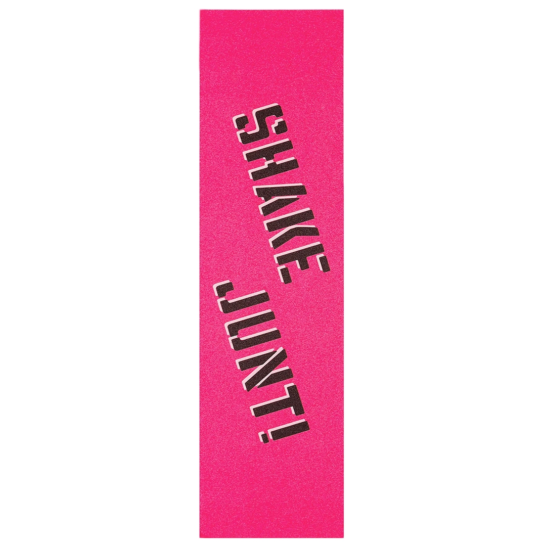 SHAKE JUNT GRIP PLAQUE COLORED pink black SHAKE JUNT GRIP PLAQUE COLORED pink black
