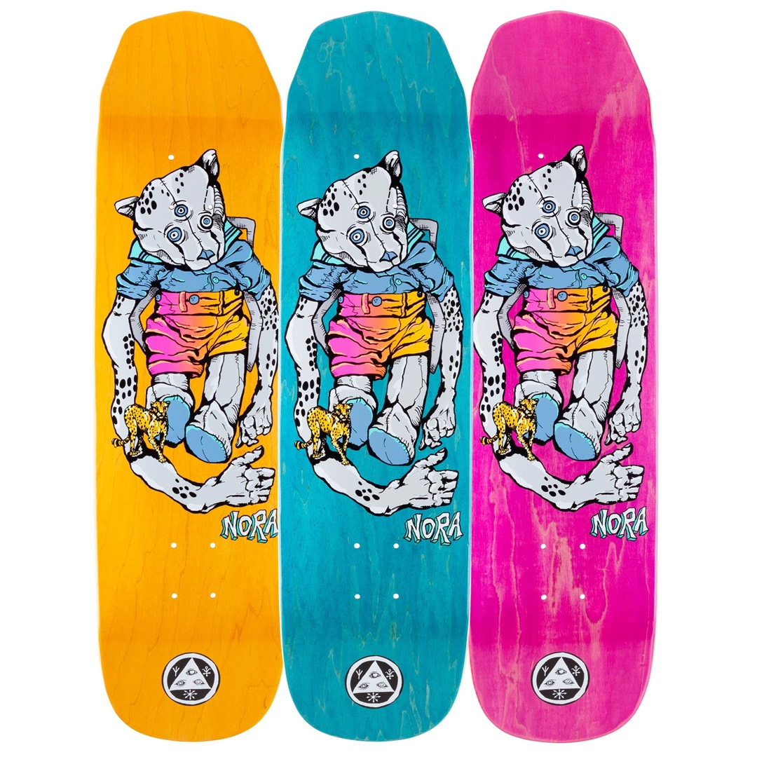WELCOME TEDDY NORA WICKED PRINCESS DECK 8.125 x 31.6 WELCOME TEDDY NORA WICKED PRINCESS DECK 8.125 x 31.6