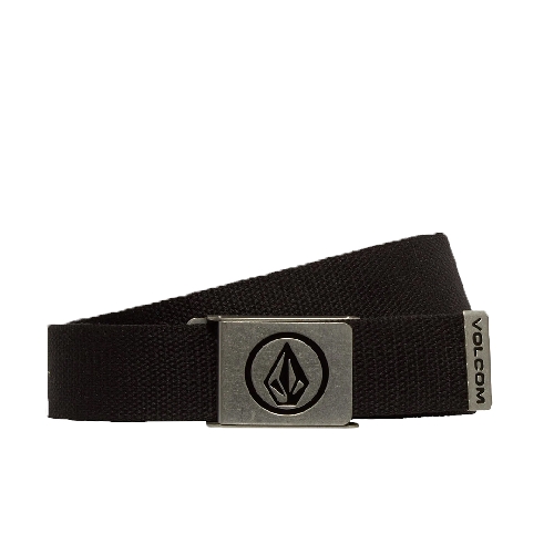 VOLCOM CIRCLE WEB BELT black