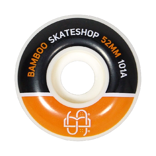 BAMBOO ROUND LOGO WHEELS 101a 52mm