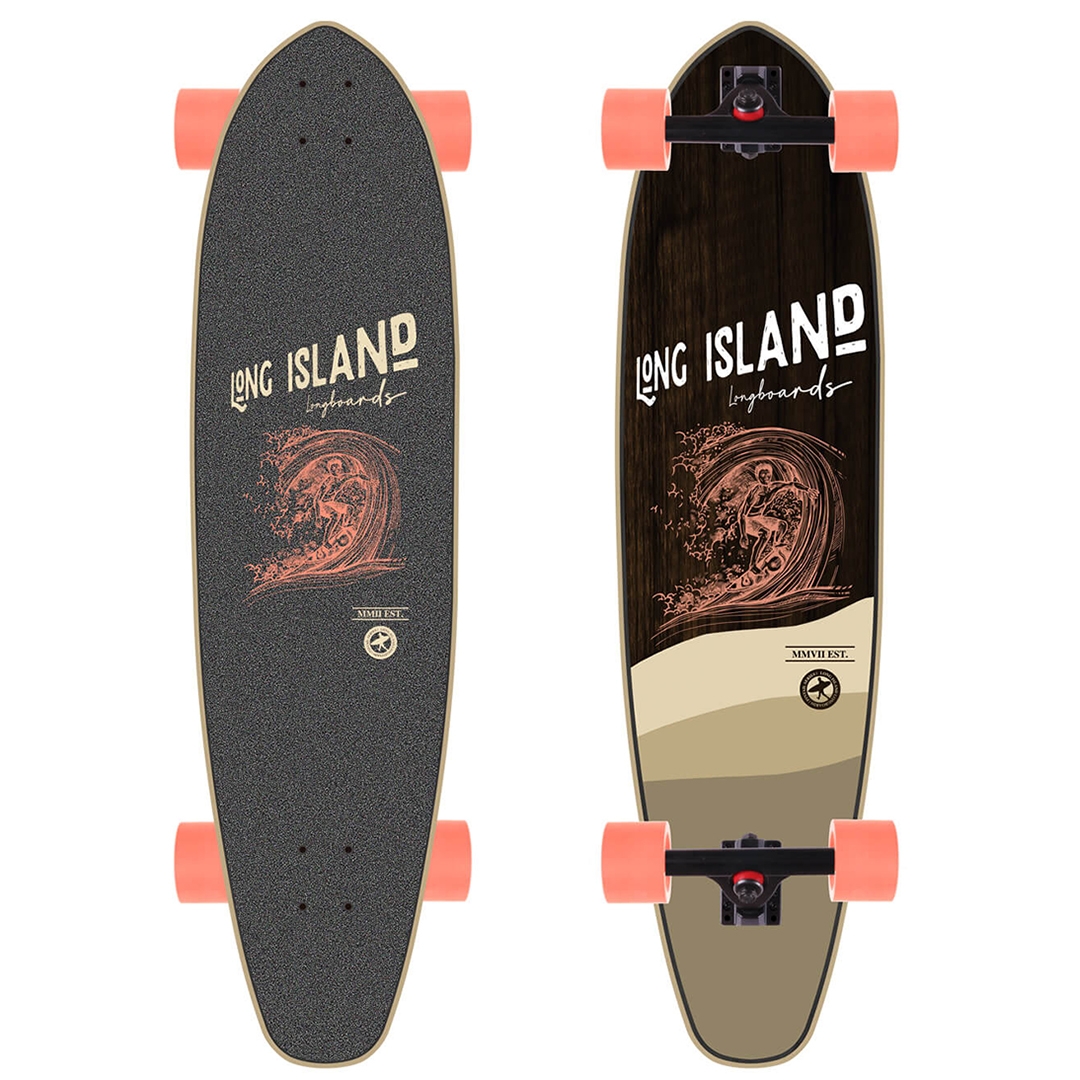 LONG ISLAND STAMP KICKTAIL COMPLETE 37 x 9.5 LONG ISLAND STAMP KICKTAIL COMPLETE 37 x 9.5