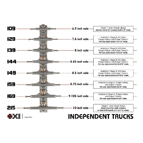 INDEPENDENT STAGE 11 139 HIGH TRUCK polished standard