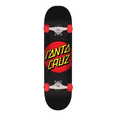 SANTA CRUZ CLASSIC DOT MINI COMPLETE DECK 7.25 X 27