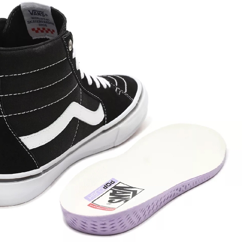 VANS SK8 HI SKATE black white