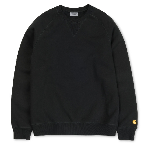 CARHARTT WIP CHASE SWEAT Black / Gold