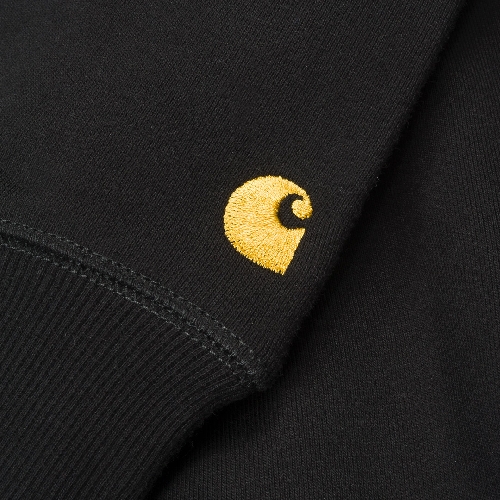 CARHARTT WIP CHASE SWEAT Black / Gold