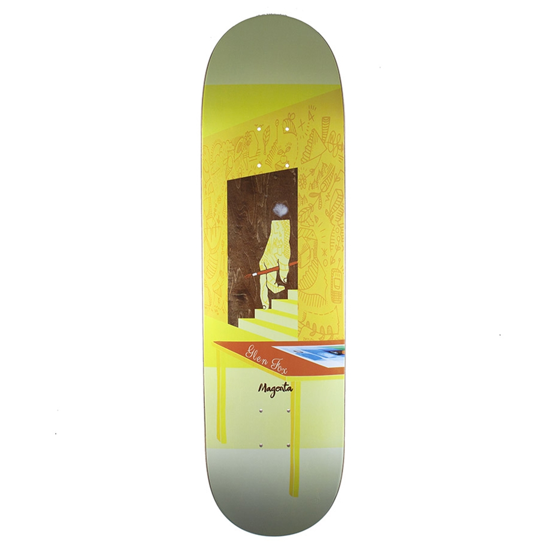 MAGENTA GLEN FOX SLEEP DECK 8.375 x 32.3 MAGENTA GLEN FOX SLEEP DECK 8.375 x 32.3