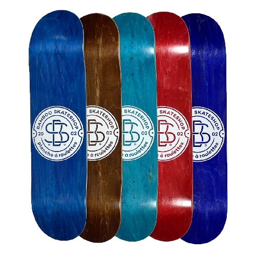 BAMBOO ROUND LOGO HC DECK assorted colors