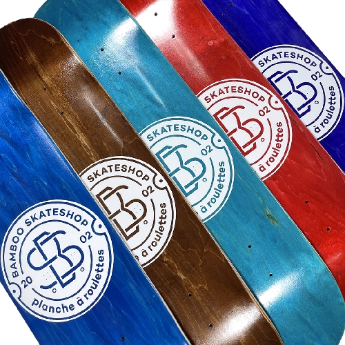 BAMBOO ROUND LOGO HC DECK assorted colors